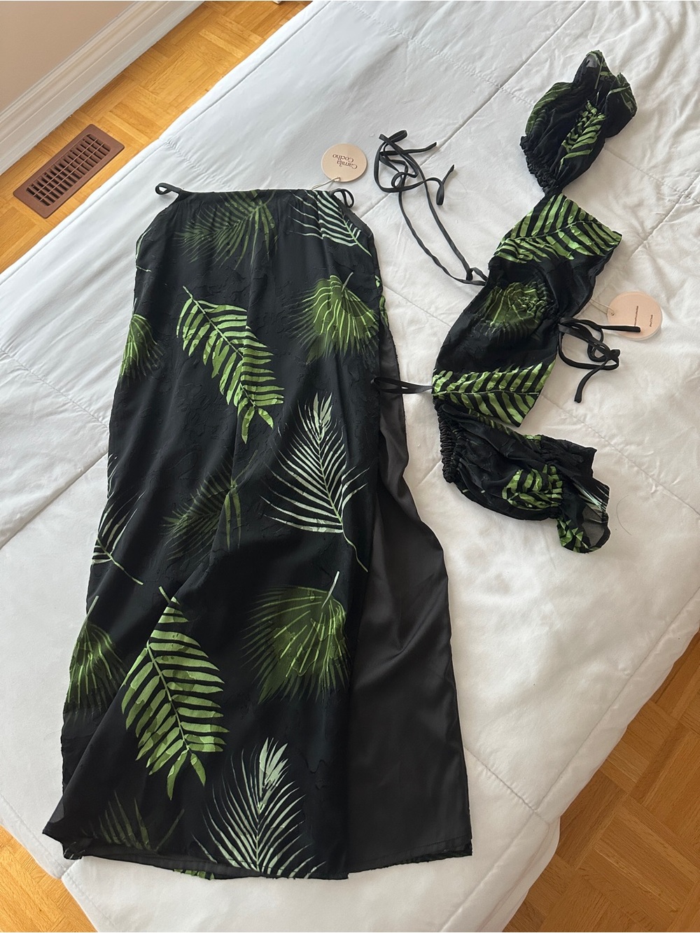 Camila Coelho Esmeralda Midi Skirt & Alessandra Top Set